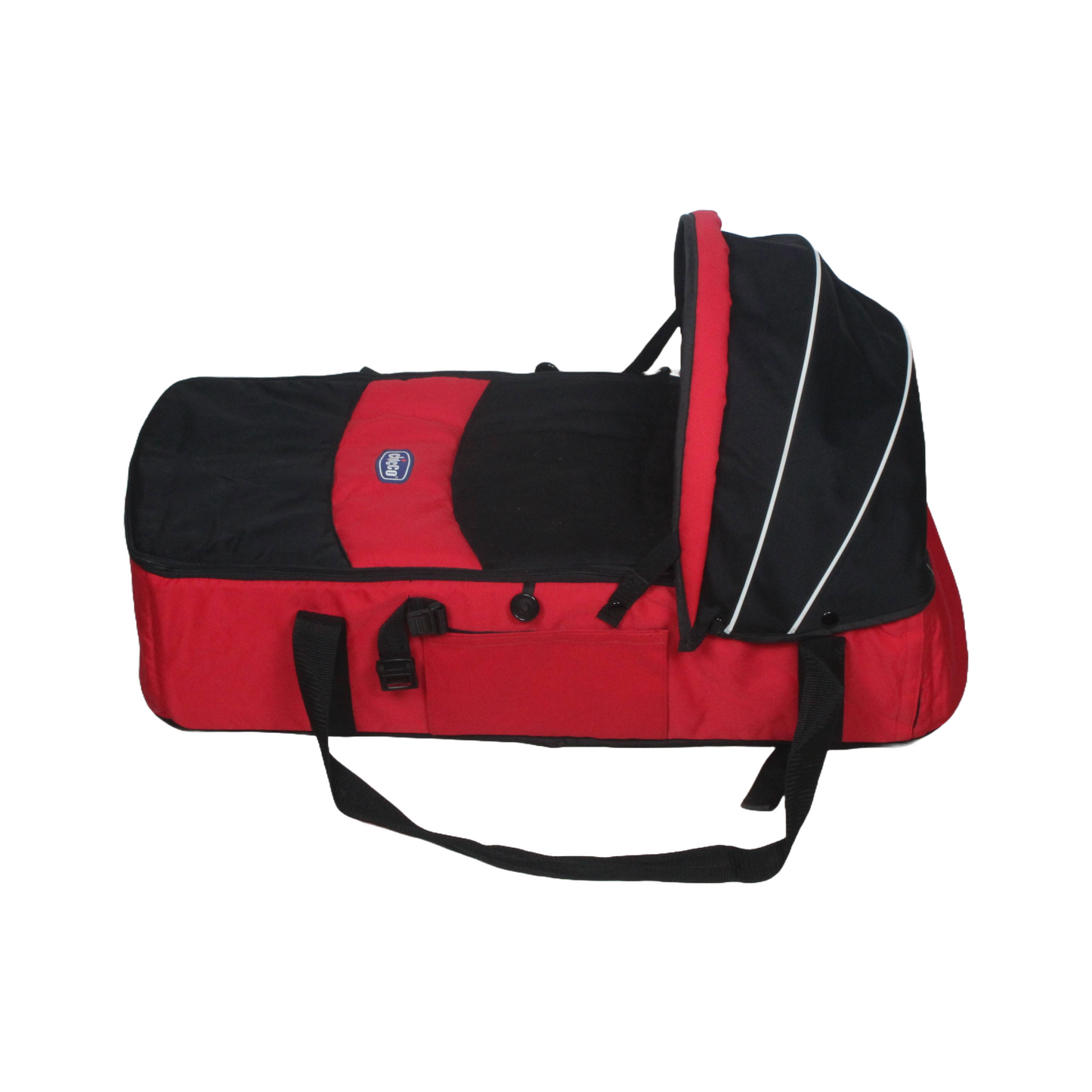 Preloved Chicco Sacca Transporter Carry Cot Red/Black