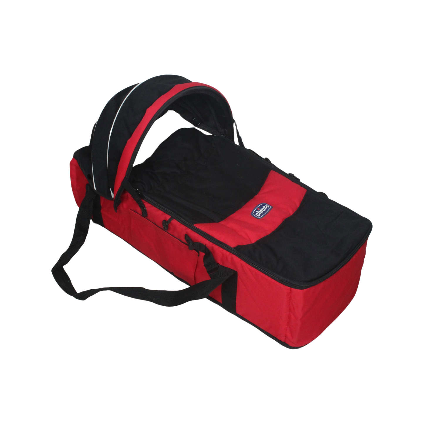 Preloved Chicco Sacca Transporter Carry Cot Red/Black