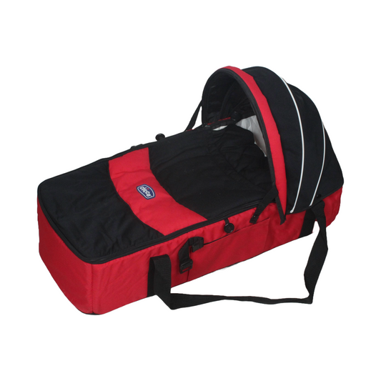 Preloved Chicco Sacca Transporter Carry Cot Red/Black
