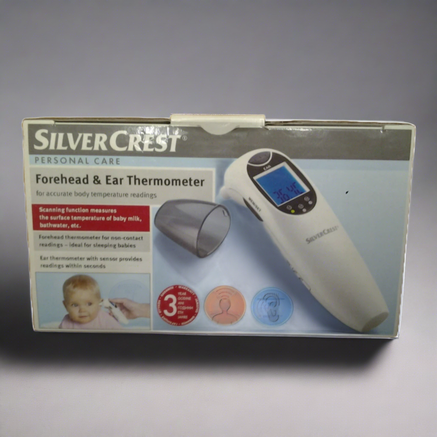 Preloved Silvercrest Forehead & Ear Baby Infrared Thermometer