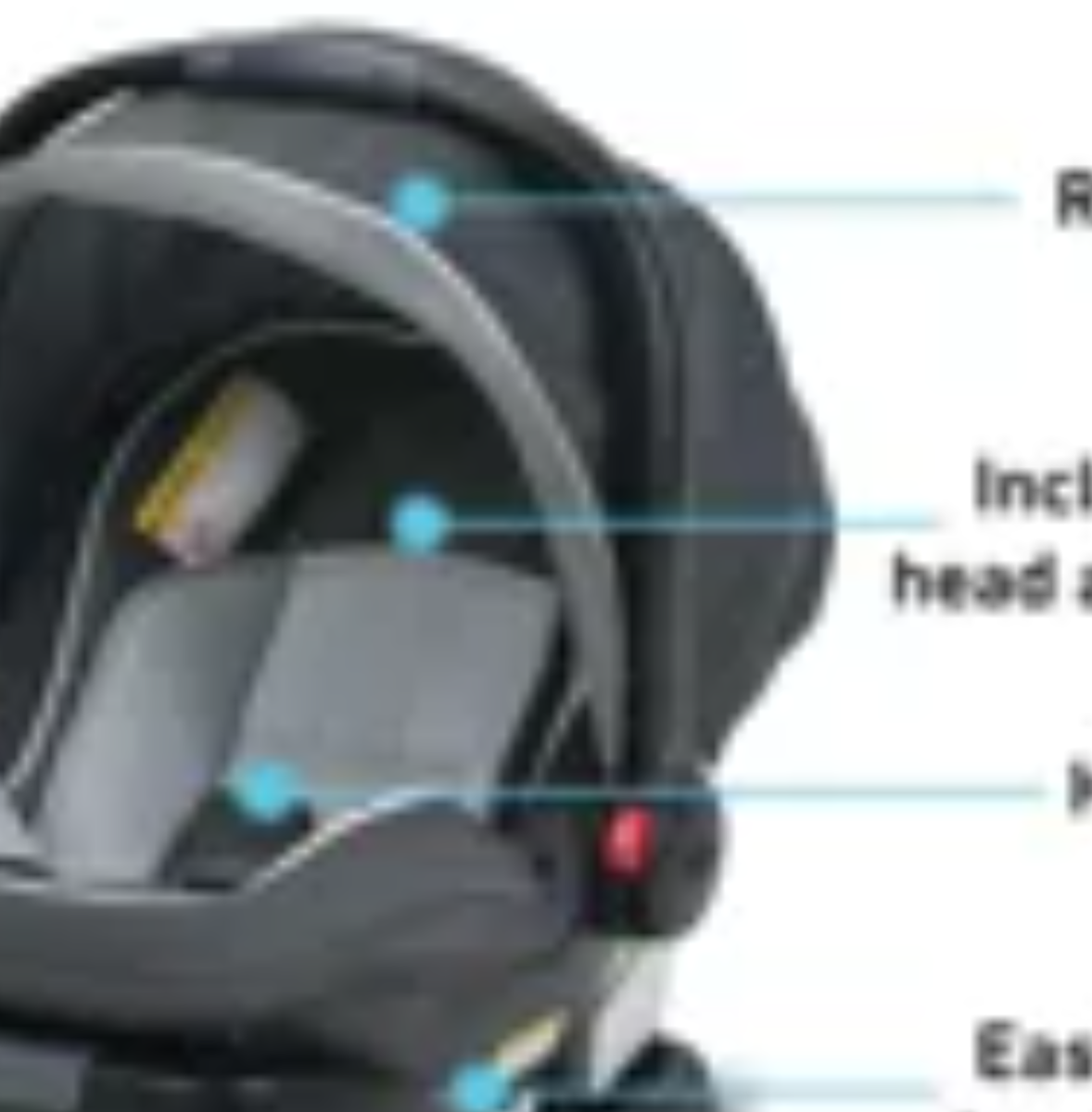 Preloved Graco SnugRide® SnugLock® 35 Infant Car Seat, Black/Dark Grey