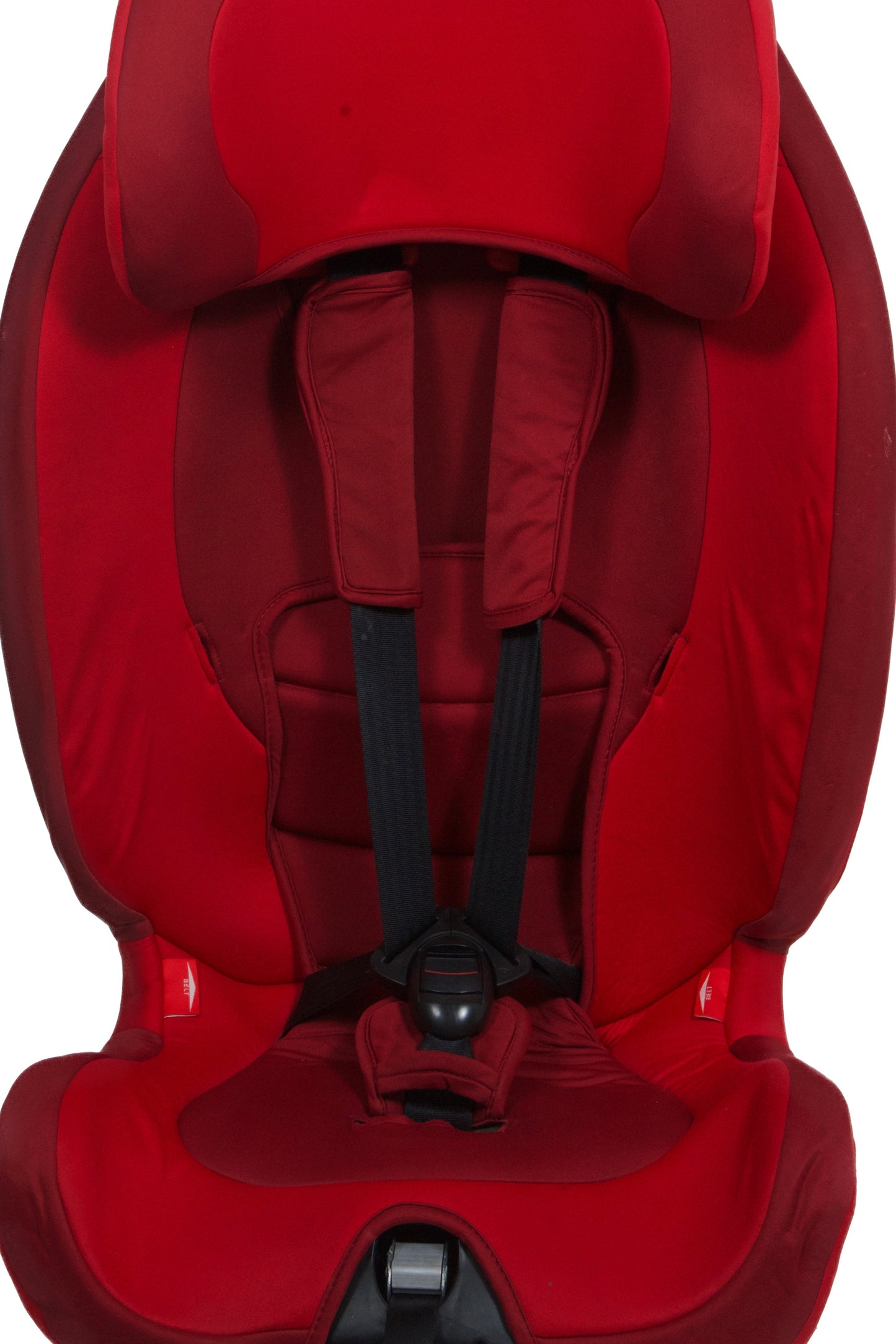 Preloved Chicco Gro-up 123 Car Seat, Red