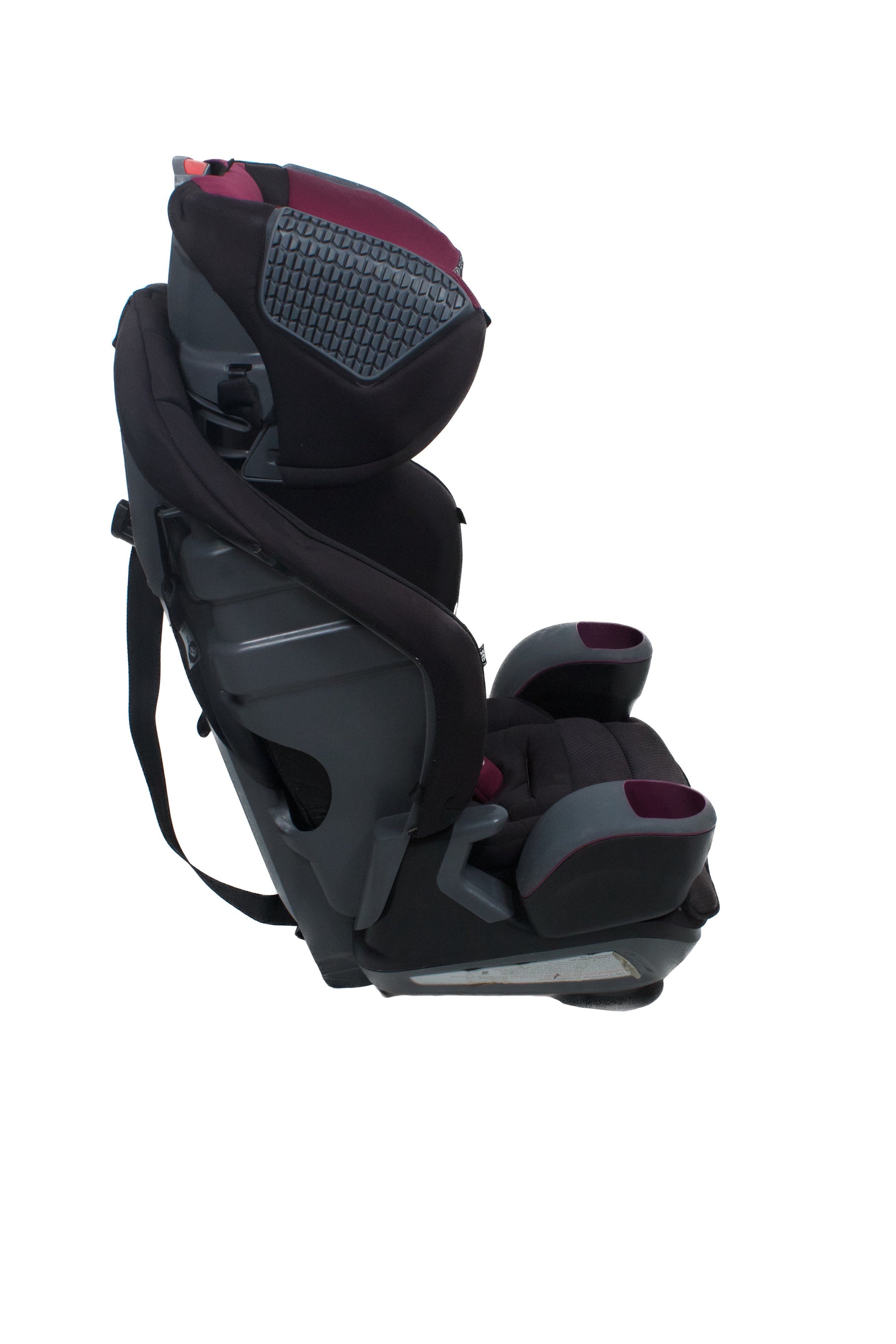 evenflo safemax 3 in 1 car seat Preloved Evenflo SAFEMAX 3-IN-1 Booster Car Seat Black/Burgundy – Kiddo