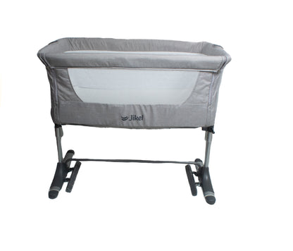 Preloved Jikel Nova Bedside Bassinet, Grey