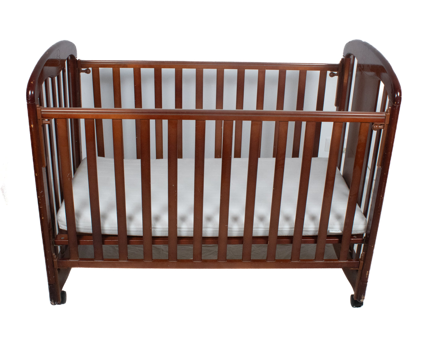 Preloved KU.KU Duckbill Toddler Crib, Brown