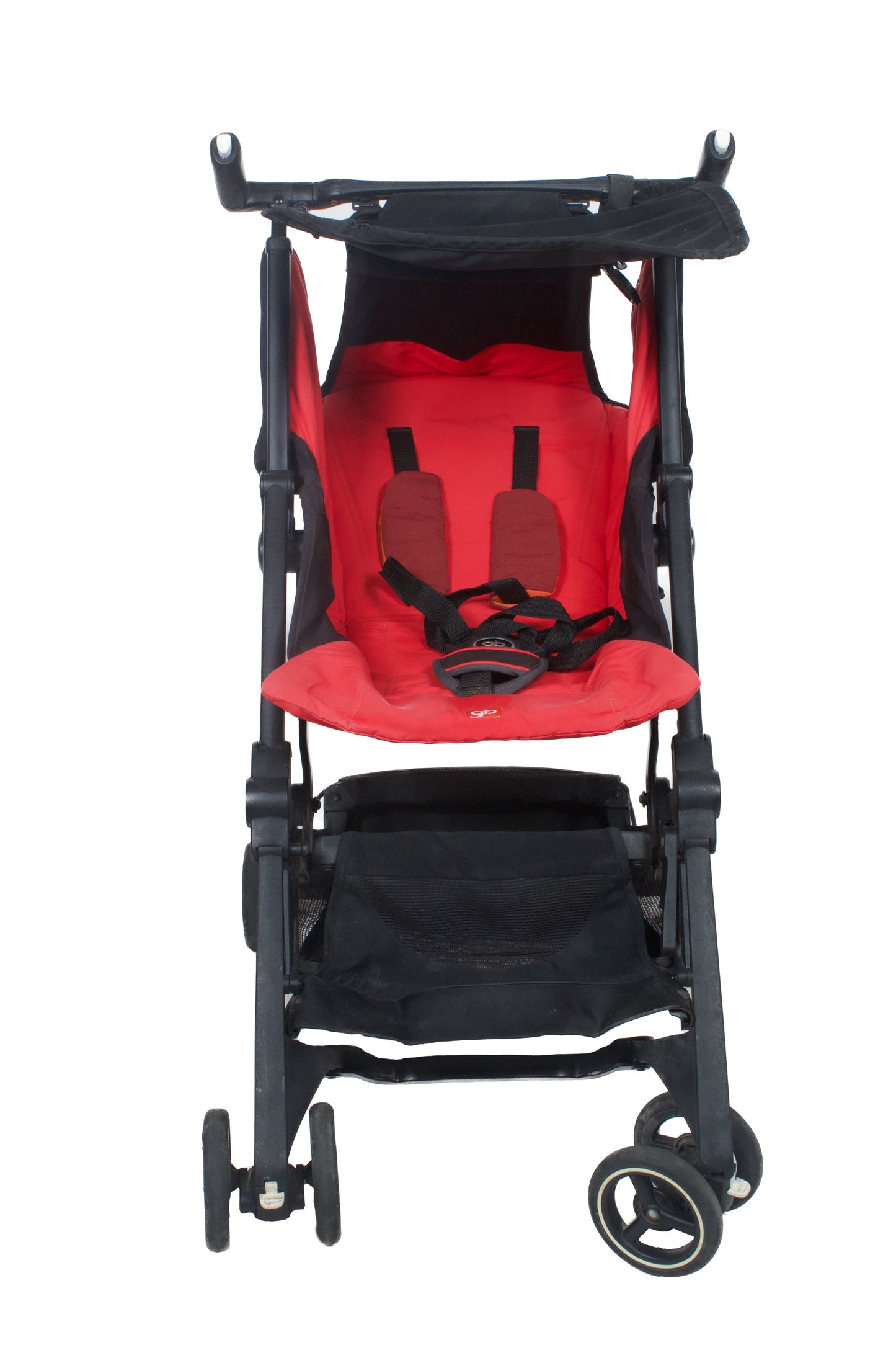 Preloved GB Pockit Air All-Terrain Light Stroller, Red/Black