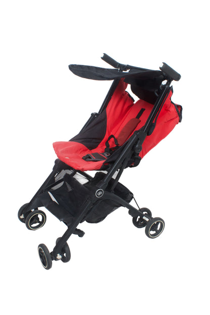 Preloved GB Pockit Air All-Terrain Light Stroller, Red/Black