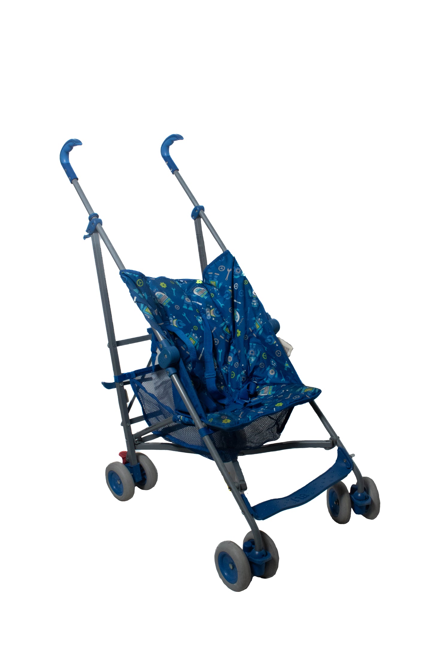 Preloved Mothercare Jive Stroller, Robots Blue