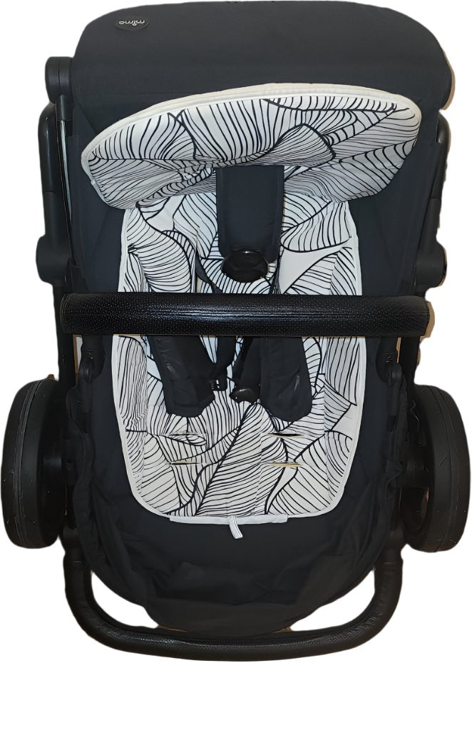 Preloved Mima Xari Sport Stroller, Black/Charcoal