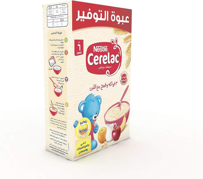 Nestlé Cerelac 3 Fruits, Wheat, Milk, and Iron+