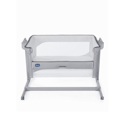 Open Box Chicco Next2Me Magic Evo Bedside Crib, Grey