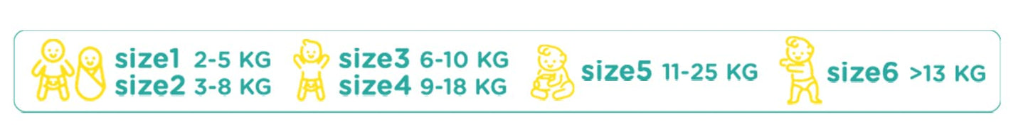 Pampers Baby Dry Diapers, Size 1, Newborn, 2-5 Kgs, 60 Diapers