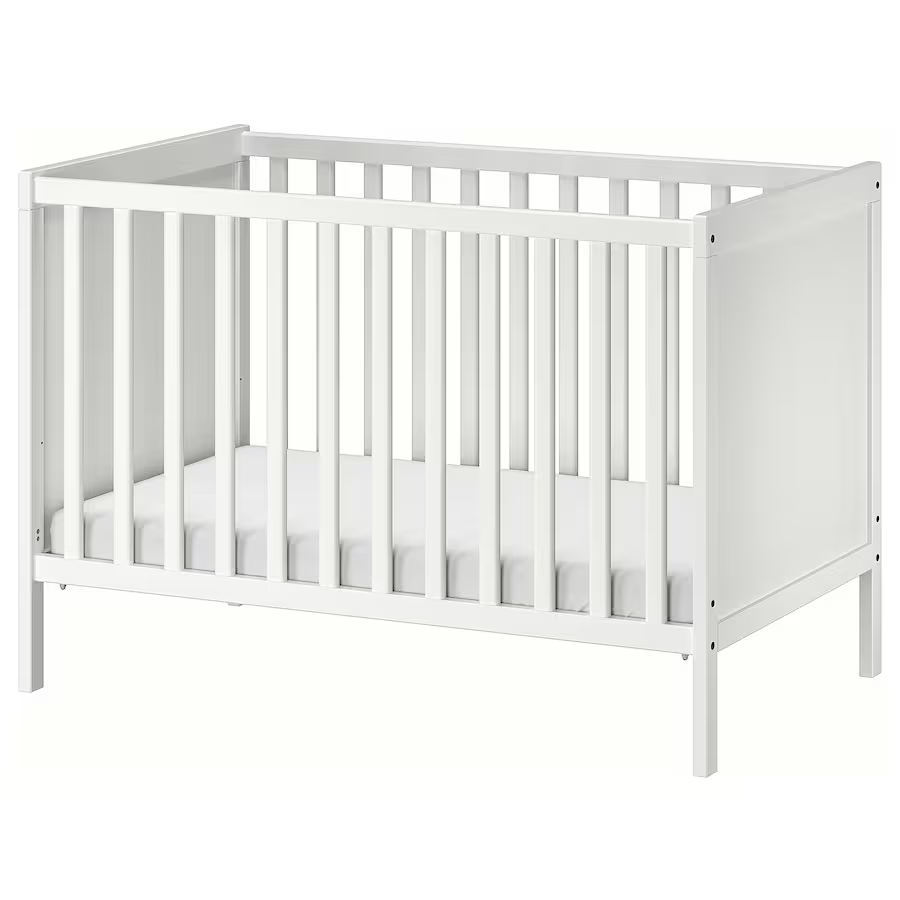 Open Box IKEA SUNDVIK Cot, White