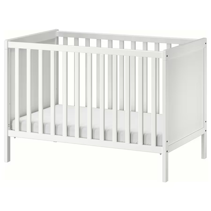 Open Box IKEA SUNDVIK Cot, White